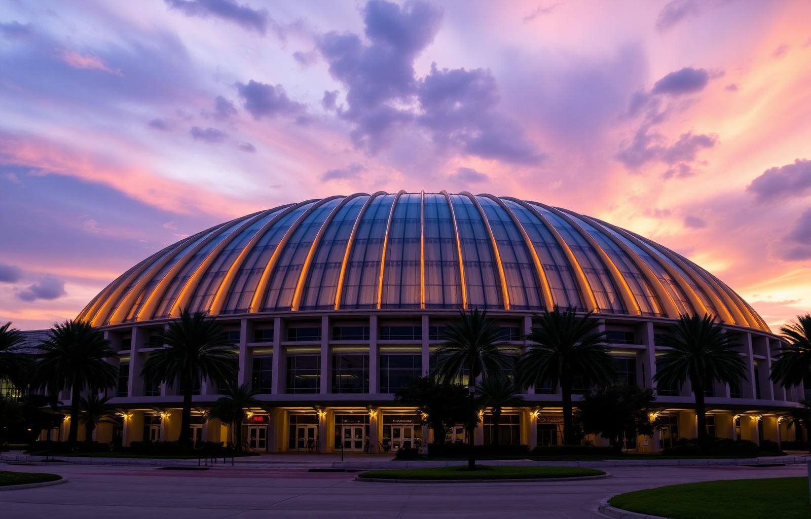 NRG Stadium exterior in Houston, Texas